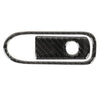 Car Carbon Fiber Front Passenger Seat Armrest Box Switch Decorative Sticker for Volkswagen Touareg 2011-2018