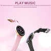 DM05 1.28 inch BT5.0 Smart Sport Watch, Support Sleep / Blood Oxygen / Temperature / Heart Rate / Blood Pressure Health Monitor(Pink)