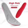 081 Soft Breathable Shockproof Massage Sports Full Insole Shoe-pad, Size:L (255-280mm)(Grey)