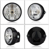 Motorcycle 7 Inch LED Headlight Angel Ring With Steering Function(No Bracket)