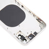 iPhone XS Back Cover, iP15 Pro Style (White)