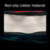 D Style Car Universal Anti-skid Steering Wheel Cover, Diameter: 38cm(Black Blue Line)