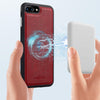 For iPhone 8 Plus / 7 Plus LC.IMEEKE Magsafe Phone Case(Red)