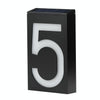 0.36W Solar Powered Wall Mount 6 LEDs Lighting Doorplate Lamp House Number Porch Lights with Solar Pannel(5)