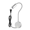 3W Flexible Goose Neck Warm White LED Reading Lamp Light , 160 LM 3000-3200K Hose Spotlight Lamp Wall Mount Light Wall Sconce Lamp, Got the CE / FCC Certification, Goose Neck Length: 30cm, US/EU Plug, Default Delivery US Plug