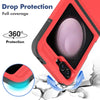 For Samsung Galaxy Z Flip6 5G 2 in 1 PC + TPU Phone Case(Red)
