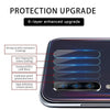 For Galaxy A70 9D Transparent Rear Camera Lens Protector Tempered Glass Film