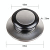Stainless Steel Lid Handle Plastic Top Bead