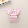 Natural Colored Cotton Breathable Adjustable Baby Waterproof Leak-proof Cloth Diaper, Specification:80 Yards(Blue)