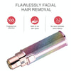 2 In 1  Electric Shaver Lady Eyebrow Trimmer Lipstick Automatic Facial Hair Removal Device, Style:  Charging