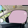 Car All Round Window Sunshade Adjustable Sunscreen Heat Insulation Sun Shade(Fairy Pink)
