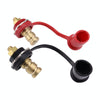 Pair 250A Car Stud Battery Charger Binding Post(Black + Red)