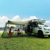 Rear Mosquito Repellent Sun Protection Tent RV Canopy Awning(Beige)