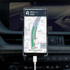 Universal Car Air Vent Mount Phone Holder Stand, Clip Width: 6-8.5cm, For iPhone, Galaxy, Sony, Lenovo, HTC, Huawei and other Smartphones (Blue)