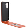 For Samsung Galaxy A36 5G Magnetic Vertical Flip Leather Phone Case(Brown)