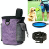 Dog Treat Training Pouch with Bowl | Adjustable Belt | Oxford Canvas