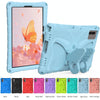 For Huawei MatePad SE 11 2024 Butterfly Bracket EVA Shockproof Tablet Case(Light Blue)