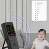 9 In 1 Air Quality Detector Handheld High Precision Formaldehyde Detector(Black)