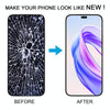 Honor X50i+ Black LCD Screen & Digitizer Assembly with Frame
