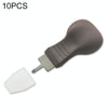 10 PCS Watch Rear Cover Tapping Knife Watch Opener, Style: Brown Flat-blade Mouth