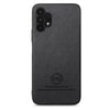 For Samsung Galaxy A32 5G Twill Fabric Leather Skin Back Phone Case(Black)