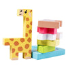 YSY-235 Children Early Education Intelligence Toys 3D Cube Blocks Cartoon Animal Puzzle