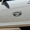 10pcs Kids On Board Warning Car Stickers Reflective Scratch Body Stickers(Laser)
