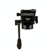 Fotopro MH-6A  Aluminum Alloy Heavy Duty Video Camera Tripod Action Fluid Drag Head with Sliding Plate (Black)
