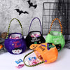 Candy Bags Children'S Gift Cloth Bag For Halloween(Black Cat)
