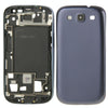 Galaxy S3 i747 Blue Full Housing LCD Frame + Back Cover