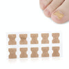 10 PCS Glue-free Orthopedic Nail Stick Toe Nail Groove Inlay Corrector(Transparent Bottom)