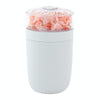 230ml Flower Air Humidifier USB Home Car Aroma Humidifier With Colorful Ambient Light(White)