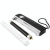 Handheld Blacklight UV Lamp & LED Flashlight, Verify Hidden Security Features On banknotes and Passport(Black)