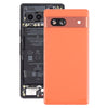 Google Pixel 7A Battery Cover with Lens Cover - Orange