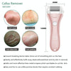 Electric Foot Grinder Digital Display USB Pedicure Peeling(Pink)