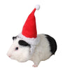 Christmas Pet Hat, Flannel, Red & White, Small Animals