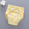 6 Layer Baby Diaper Waterproof  Reusable Cloth Diapers Baby Cotton Training  Underwear Pants Diaper L12-18KG(Giraffe)