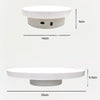 Photography Electric Turntable Automatic Rotating Display Stand,Style: Plug -in 2 In 1 14/25 cm
