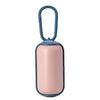 Portable Dog Poop Bag Dispenser & 15 Bags (Pink/Indigo)