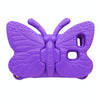 For Galaxy Tab A 8.0 2019 T290 / T295 Butterfly Bracket Style EVA Children Falling Proof Cover Protective Case(Purple)