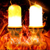 E27 6W LED Simulated Flickering Flame Effect Light Bulb , 1400K with 3 Modes, AC 85-265V