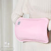 Waterless Graphene Hot Water Bag Rechargeable Hand Warmer,Style: Glove Version 3 Geat(Pink)