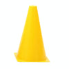 2 PCS Football Obstacle Sign Tube Thickening Road Block Cone without Hole, Size: 18 x 14cm(Yellow)