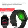 T49 1.9 inch HD Square Screen Smart Watch Supports Heart Rate Monitoring/Bluetooth Calling(Silver Black)