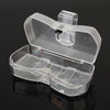 Car Multi-functional Glasses Case Sunglasses Storage Holder with Card Slot, Diamond Style (Transparent)