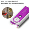 SE-0203 Mobile Door and Window Anti-theft Alarm with Lighting Light, Decibel: 100dB (Purple)