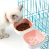 Anti-Choke Hanging Pet Bowl (Pink) - Cat & Dog