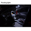2 PCS T10 1.5W 60LM 1 LED Magenta COB LED Brake Light for Vehicles, DC12V(Magenta)