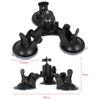 Car General Purpose Vehicle Bracket Suction Cup Fixed Glass Video Shooting Base, Shape: Suction Cup+PTZ+Phone Clip