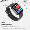 GTS5 2.0 inch Fitness Health Smart Watch, BT Call / Heart Rate / Blood Pressure / MET / Blood Glucose(Black)